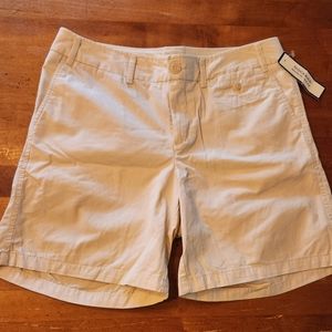 Dockers light tan cotton shorts, Size 10, New with tags